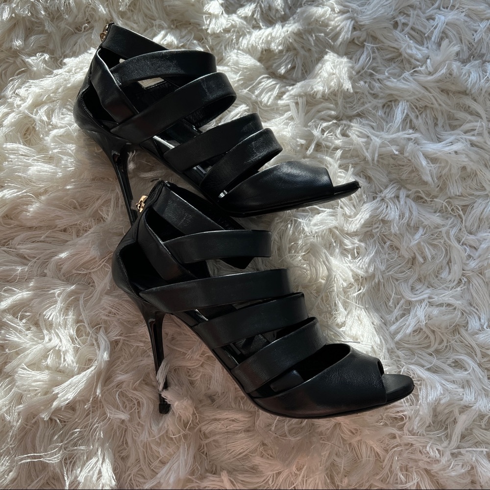 Jimmy Choo Strappy Leather Sandals - Picture 5 of 15